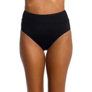 La Blanca Standard Island Goddess Cinch Back High Waist Bottom Size 16 Black
